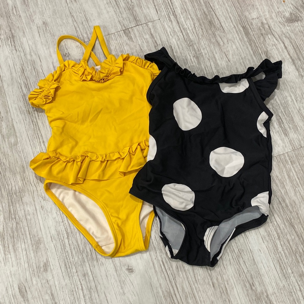 (Double) H & M Bathing suits. 12m.